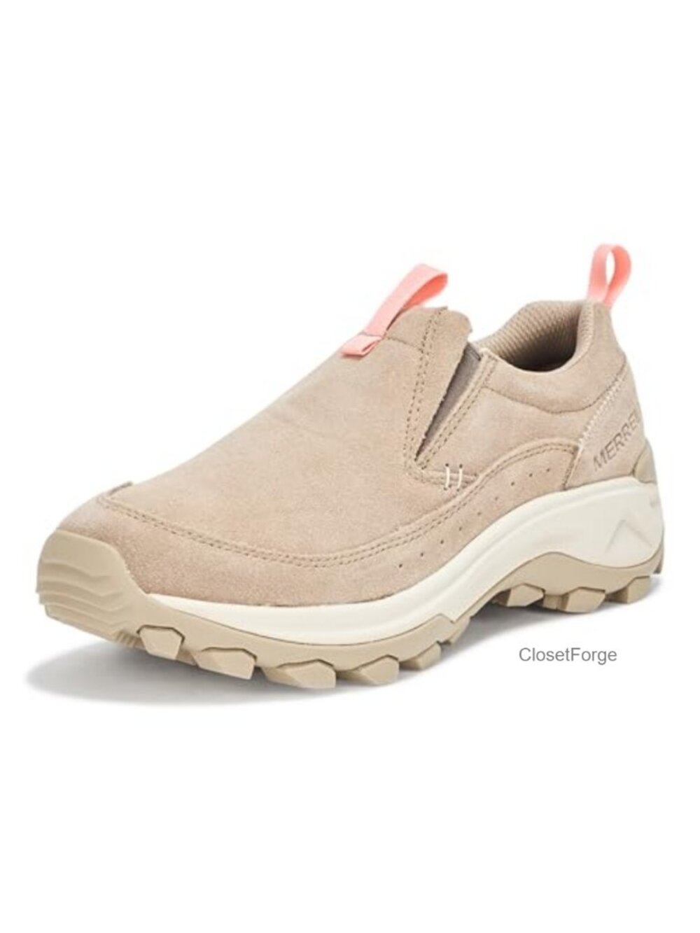 Merrell Nessa Moc Suede Leather Slip-On Mocc Outdoor Shoe